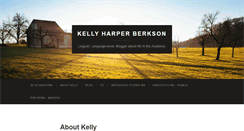 Desktop Screenshot of kellyberkson.com